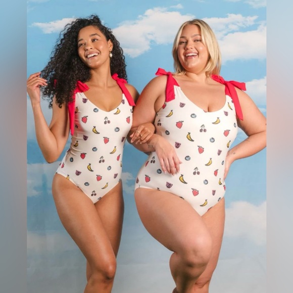 LIME RICKI x TRUFRU Collab NWOT
FRUIT BASKET SHOULDER-TIE ONE-PIECE SIZE 2X - Picture 11 of 12